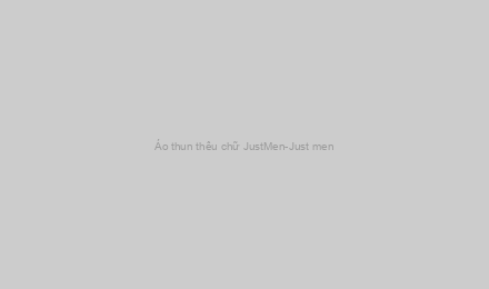 Áo thun thêu chữ JustMen-Just men